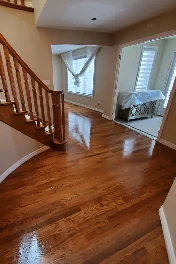 Refinished Hardwood Floor